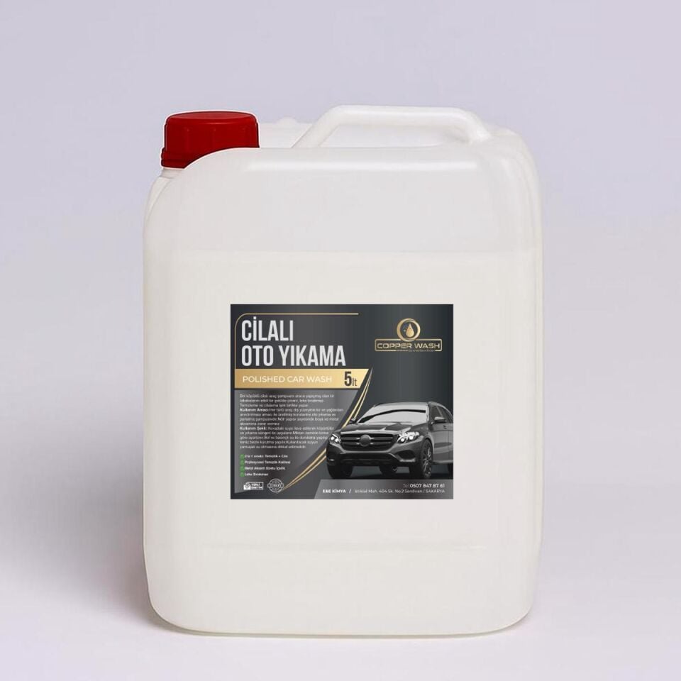 Cilalı Oto Yıkama Şampuanı 5LT