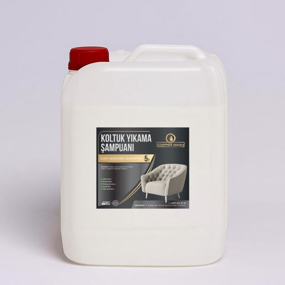 Koltuk Yıkama Şampuanı 5LT