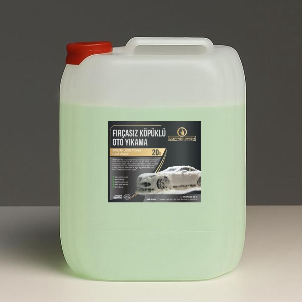Fırçasız Oto Köpüklü Yıkama 20 LT