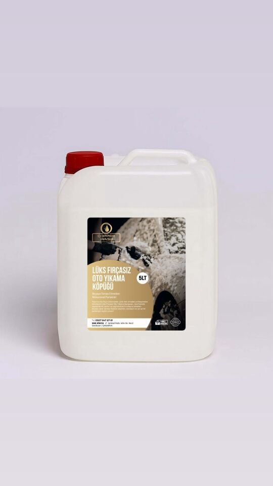 Lüks Fırçasız Oto Yıkama Köpüğü 5 Lt