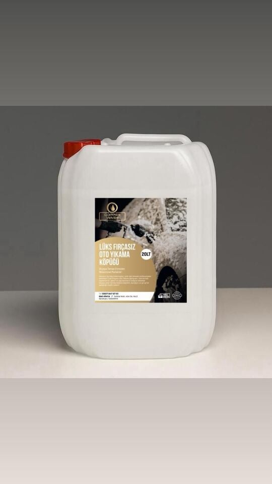 Lüks Fırçasız Oto Yıkama Köpüğü 20 Lt